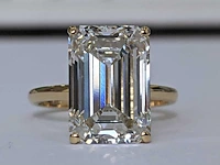 18 krt gouden ring met diamant 8,05 crt - afbeelding 5 van  6