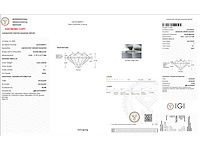 18 krt wit gouden ring met diamant 5,02 crt - afbeelding 3 van  10