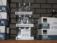 18 kruidenbitter glaasjes. - afbeelding 1 van  2