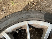 18” lichtmetalen bmw is37 velg 8,5jx18 eh2 v.v. bridgestone 255\35r18 band - afbeelding 3 van  7