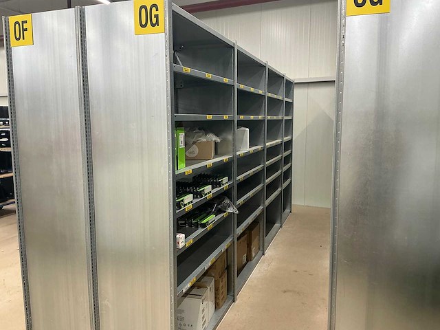 18 meter magazijnstelling in 3 delen - afbeelding 3 van  7