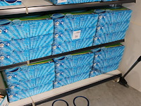 18 opblaasbare zwembaden bestway blauw rechthoekig, 262 cm x 175 cm x 51cm. - afbeelding 1 van  3