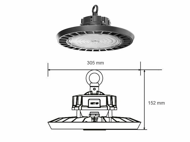 18 x g6 led highbay pro line 150 watt - afbeelding 6 van  10