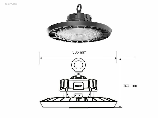 18 x g6 led highbay pro line 150 watt - afbeelding 6 van  10