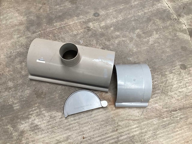 180 pvc dakgootstukken - afbeelding 3 van  7