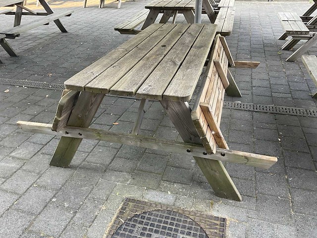 180cm picknick bank - afbeelding 2 van  2