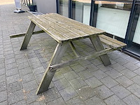 180cm picknick bank - afbeelding 1 van  2