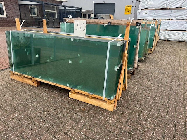 180st glaspanelen 10mm gehard veiligheidsglas - afbeelding 11 van  17