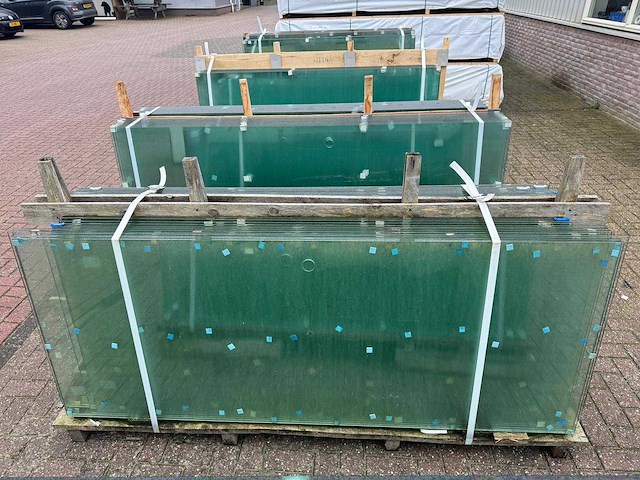 180st glaspanelen 10mm gehard veiligheidsglas - afbeelding 14 van  17