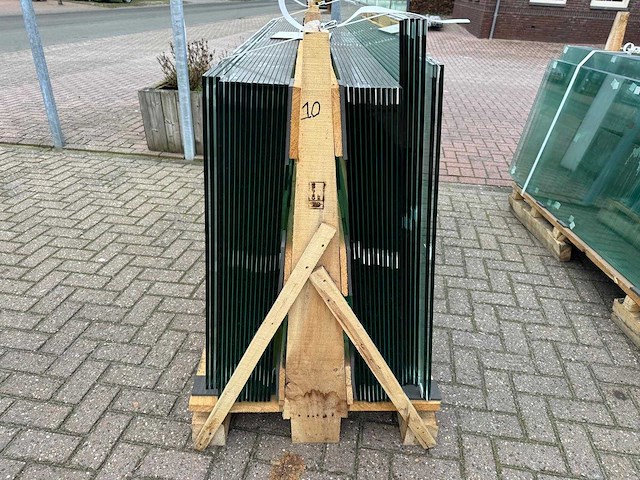 180st glaspanelen 10mm gehard veiligheidsglas - afbeelding 2 van  17