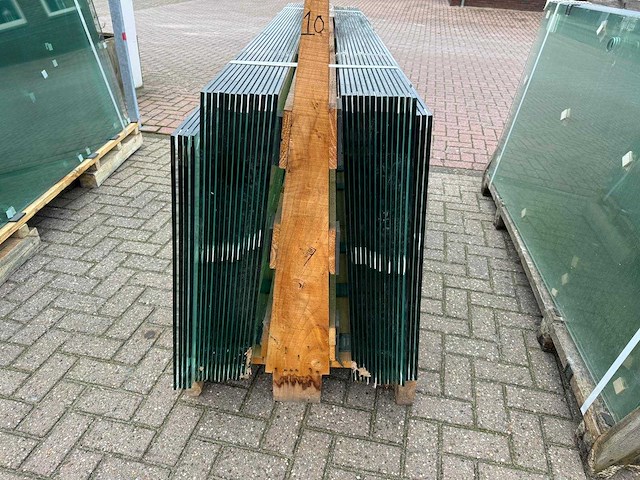 180st glaspanelen 10mm gehard veiligheidsglas - afbeelding 3 van  17