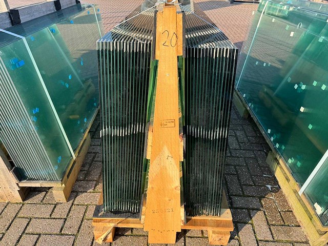 180st glaspanelen 10mm gehard veiligheidsglas - afbeelding 3 van  15