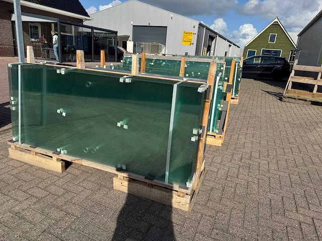 180st glaspanelen 10mm gehard veiligheidsglas - afbeelding 11 van  17