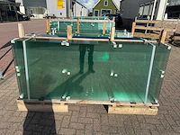 180st glaspanelen 10mm gehard veiligheidsglas - afbeelding 12 van  17