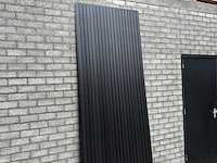 180x rhombus gevelbekleding composiet zwart - 290 cm lang - ruim 100 m2 - afbeelding 4 van  5