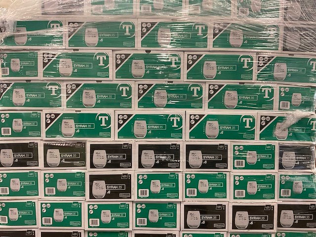 (180x) vicrila hostelvia syrah doos à 6 stuks - glas 35 cl - afbeelding 1 van  12