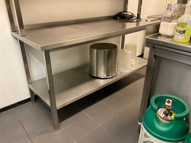 180x70cm rvs werktafel - afbeelding 1 van  2