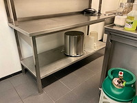 180x70cm rvs werktafel - afbeelding 1 van  2