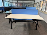 180x80cm - elektrisch zit-sta duo-bureau - afbeelding 1 van  5