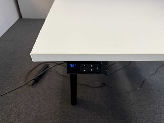 180x80cm - elektrisch zit-sta duo-bureau - afbeelding 3 van  5