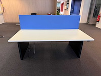 180x80cm - elektrisch zit-sta duo-bureau - afbeelding 1 van  10