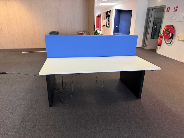 180x80cm - elektrisch zit-sta duo-bureau - afbeelding 6 van  10