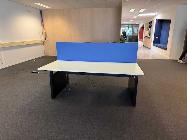 180x80cm - elektrisch zit-sta duo-bureau - afbeelding 9 van  10