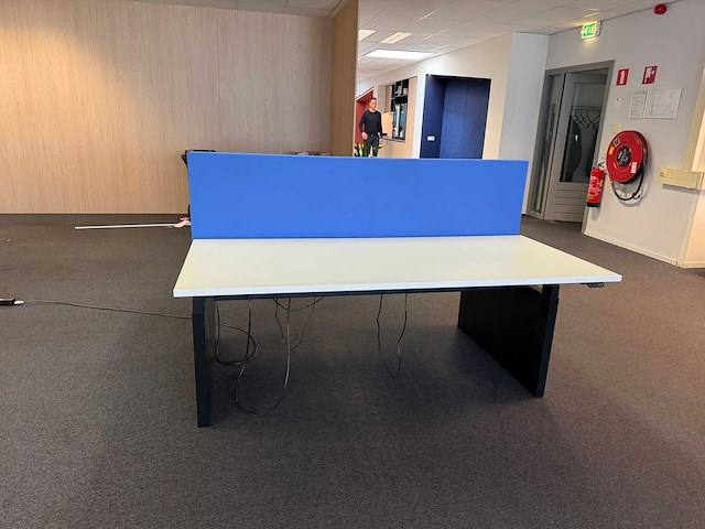 180x80cm - elektrisch zit-sta duo-bureau - afbeelding 1 van  3