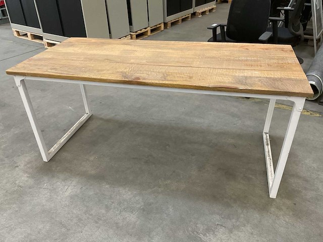 180x80cm eetkamertafel - afbeelding 1 van  3