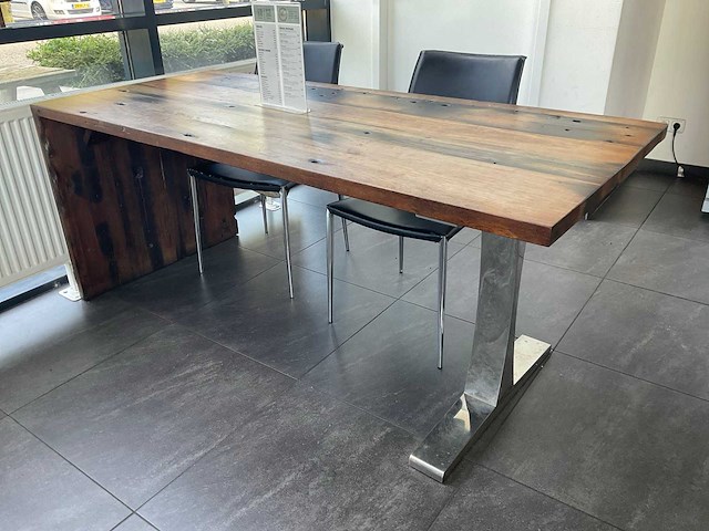 180x80cm eetkamertafel - afbeelding 1 van  2