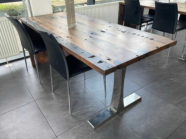 180x80cm eetkamertafel - afbeelding 1 van  2