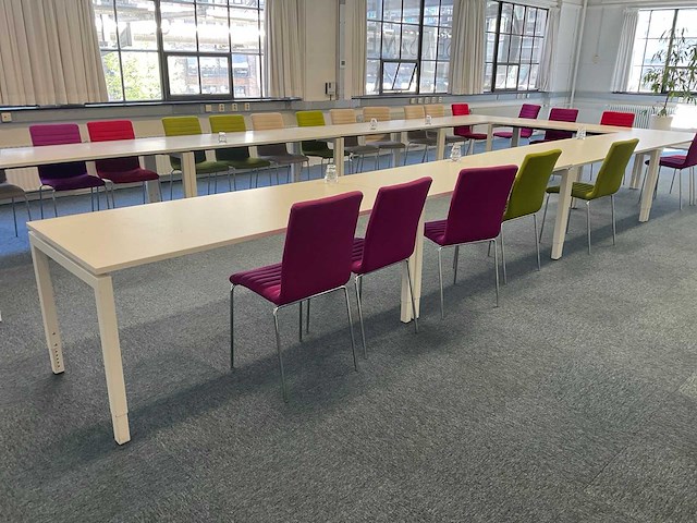 180x80cm vergadertafel (10x) - afbeelding 1 van  3