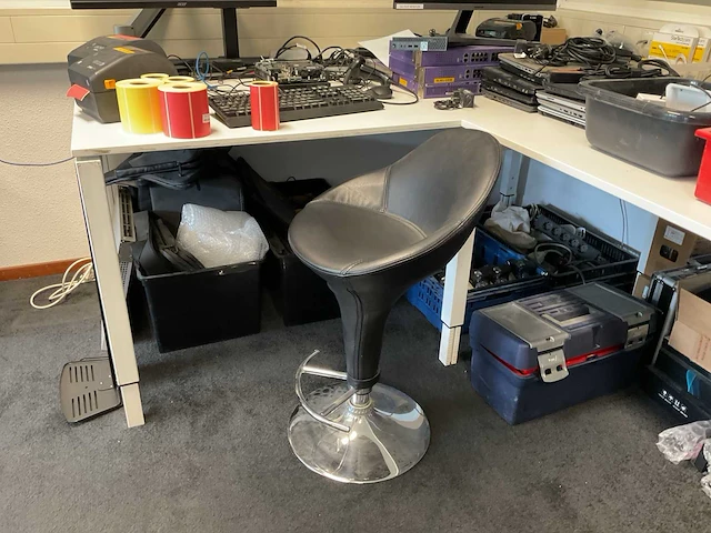 180x90cm bureautafel (2x) - afbeelding 3 van  3