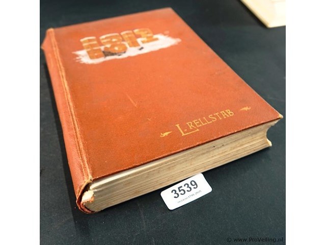1812 historische roman. l. rellstab - afbeelding 1 van  4