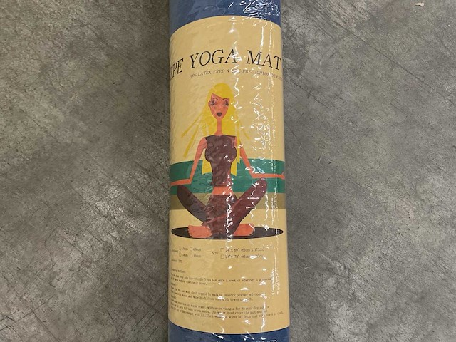 183x80cm yoga mat (12x) - afbeelding 2 van  3