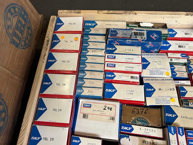184 kg net bearings from skf - afbeelding 9 van  9