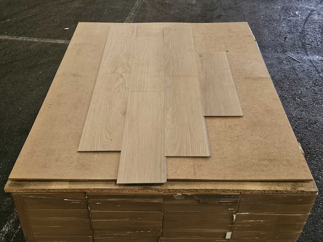 185 m2 pvc spc click plank - 520 x 150 x 4 mm - afbeelding 3 van  3