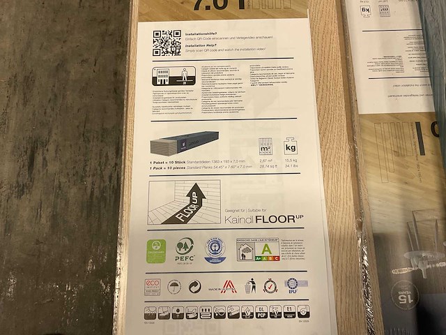 18,6m² kaindl classic t. kliklaminaat oak atlanta - afbeelding 7 van  9