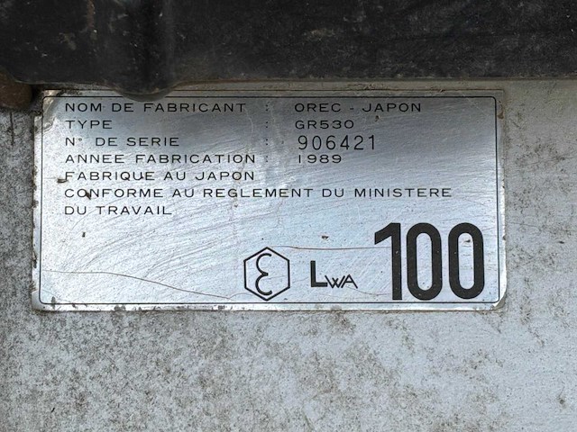1898 oren fc150v grasmaaier - afbeelding 3 van  12