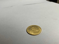 18k gouden penning juliana van stolberg (3,7 gram) - afbeelding 3 van  3