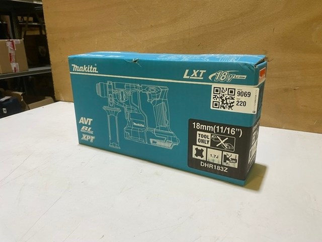 18v accuboorhamer (body) makita, dhr183z - afbeelding 3 van  3