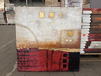 18x canvas schilderij modern 80x80, pv 073 - afbeelding 1 van  8