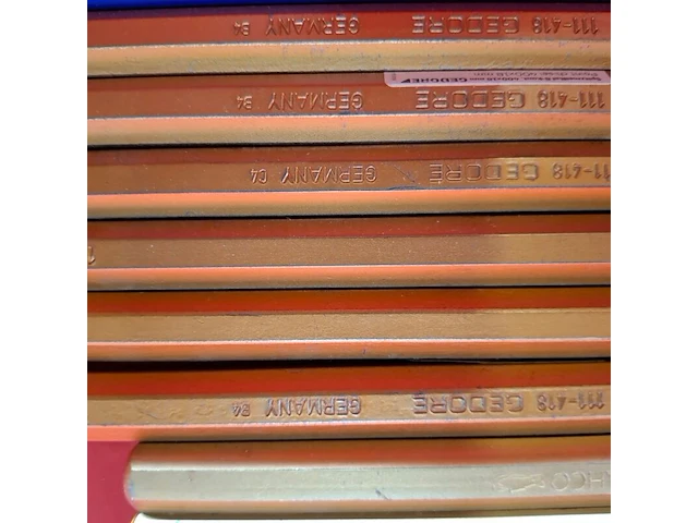 18x diverse puntbeitels o.a. gedore, bahco - afbeelding 6 van  7