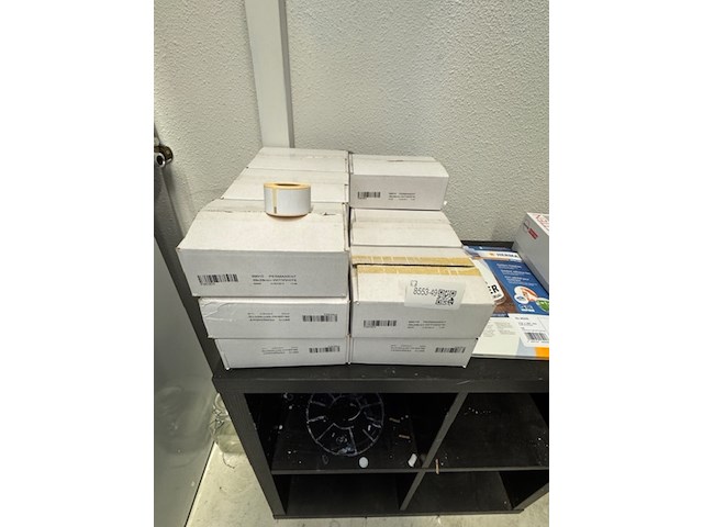 18x doos labels - afbeelding 2 van  7