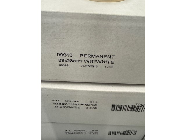 18x doos labels - afbeelding 4 van  7