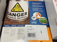 18x doos labels - afbeelding 5 van  7