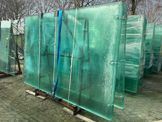 18x glasplaat op bok - afbeelding 1 van  7