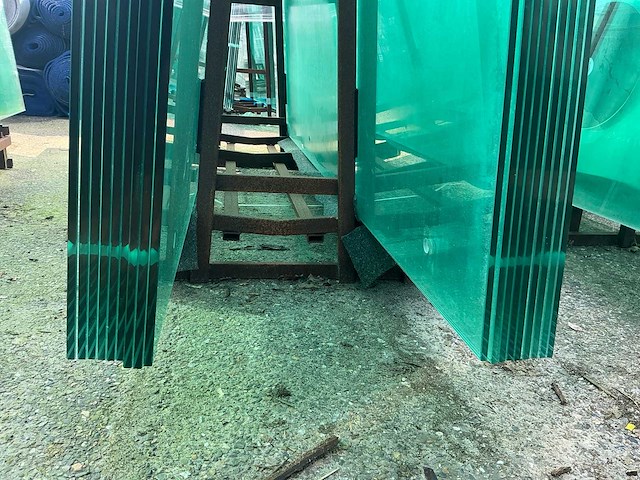 18x glasplaat op bok - afbeelding 4 van  5