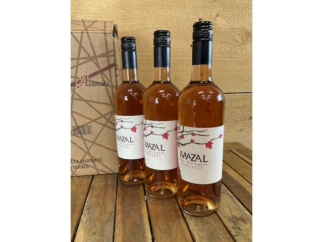 (18x) mazal des garrigues cinsault | fles rose wijn - afbeelding 4 van  14