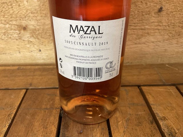 (18x) mazal des garrigues cinsault | fles rose wijn - afbeelding 10 van  14